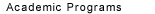 Academic Programs